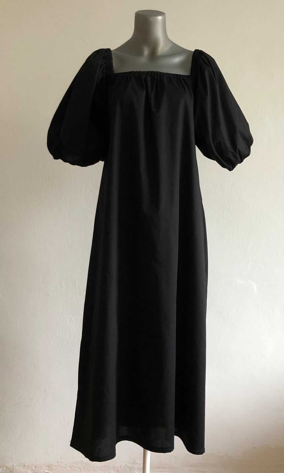 Плаття  чорне міді