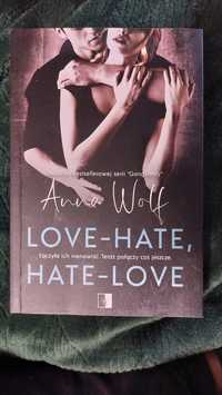 Nowa książka powieść Anna Wolf Love-hate, hate-love hit
