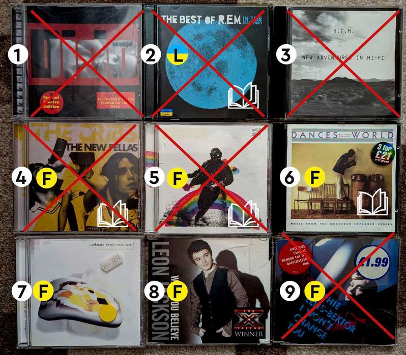 CD - фірмові, ліцензійні, неофіційні (4)