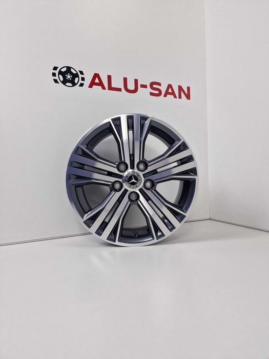 NOWE alufelgi MERCEDES - BENZ 16" 5x114,3 CITAN  - Grafit Poler