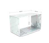ADAPTADOR AUTO RADIO 2DIN UNIVERSAL METALICA