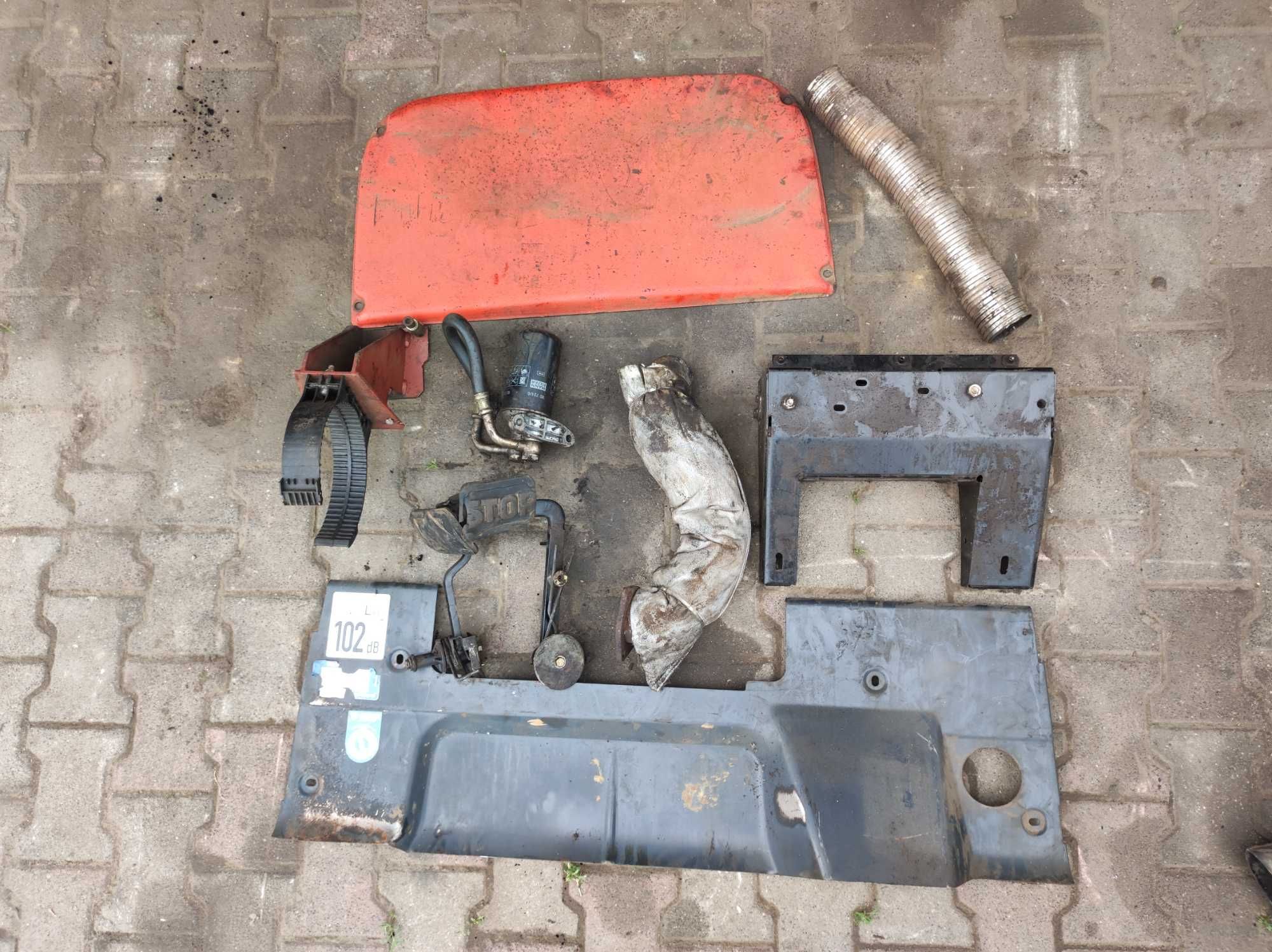 Wozek widłowy Linde H40 D-2002 rok - Seria 352-Części