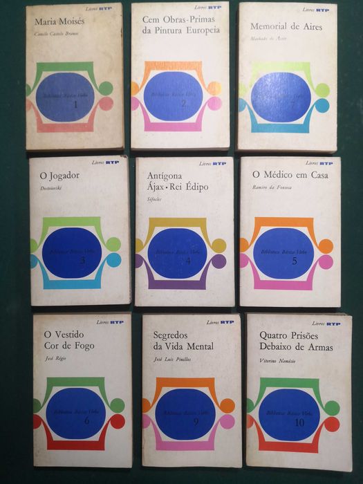 63 livros de bolso RTP