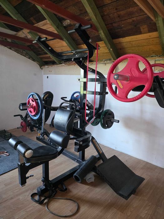 Atlas Powertec WB-MS14-B Profesjonalny + 2 przystawki siłownia