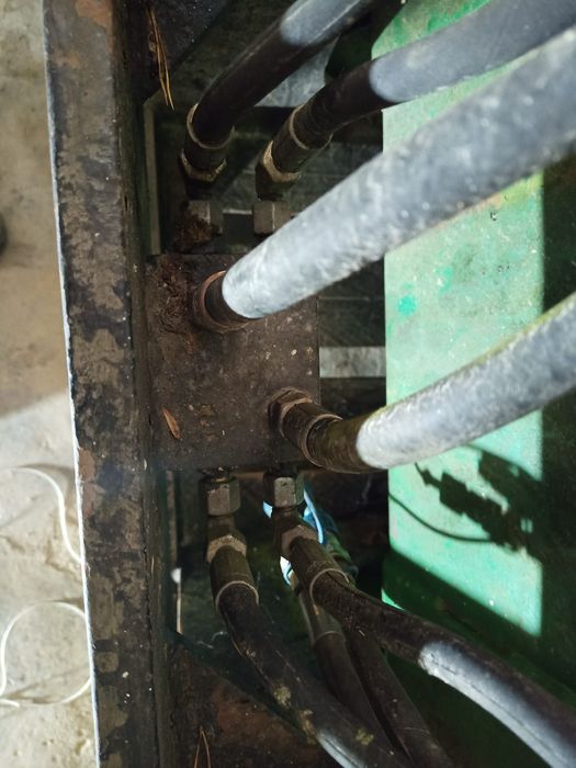 Szufla hydrauliczna na karetkę wózka widłowego
