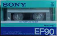 Оригінальні SONY EF90 improved аудіокасети касети в плівці пленке