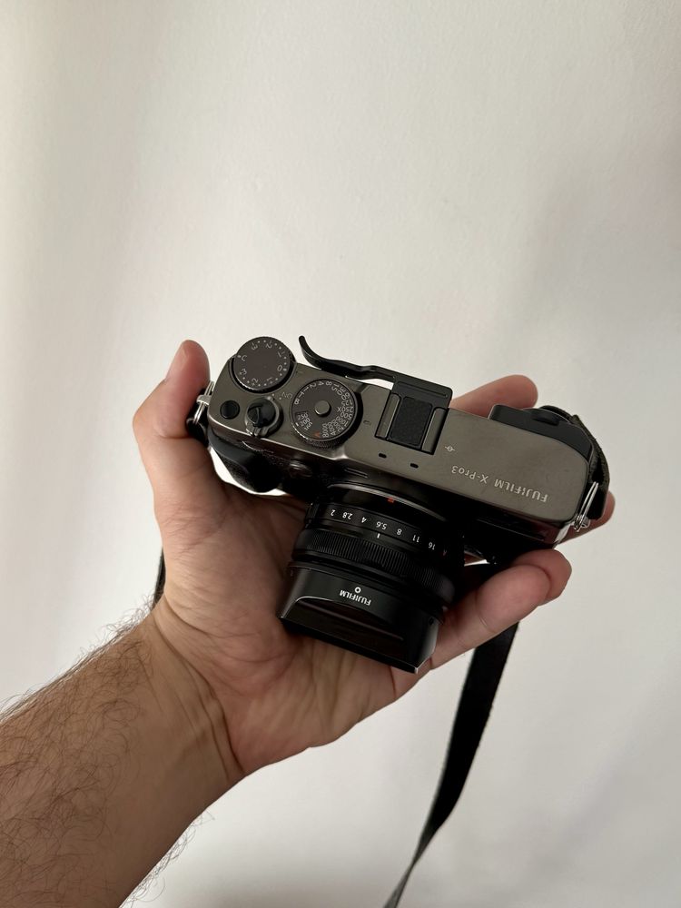 Fujifilm XPro 3 Dura Black + 18mm f/2