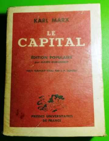 Karl Marx, Le Capital. Édition Populaire. (1956)