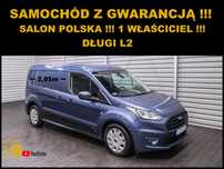 Ford TRANSIT CONNECT L2 FURGON  LONG L2 + Salon POLSKA + 1 Właściciel + 100% BEZWYPADKOWY + limat !!!
