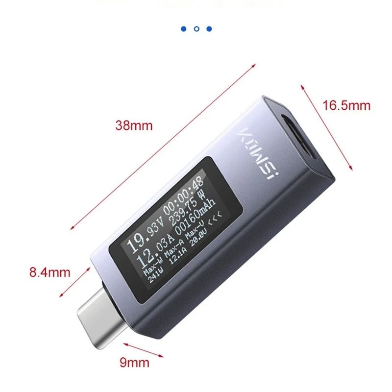 USB-тестер KWS-2301C Type-C
