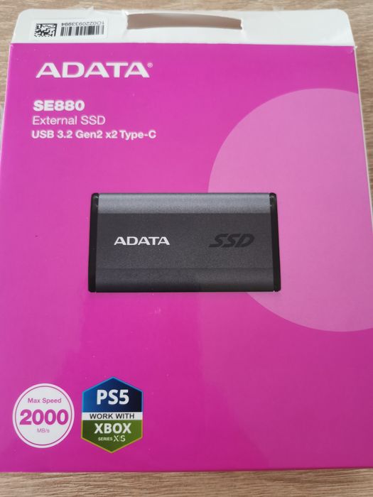 Dysk zewnętrzny 1TB ADATA