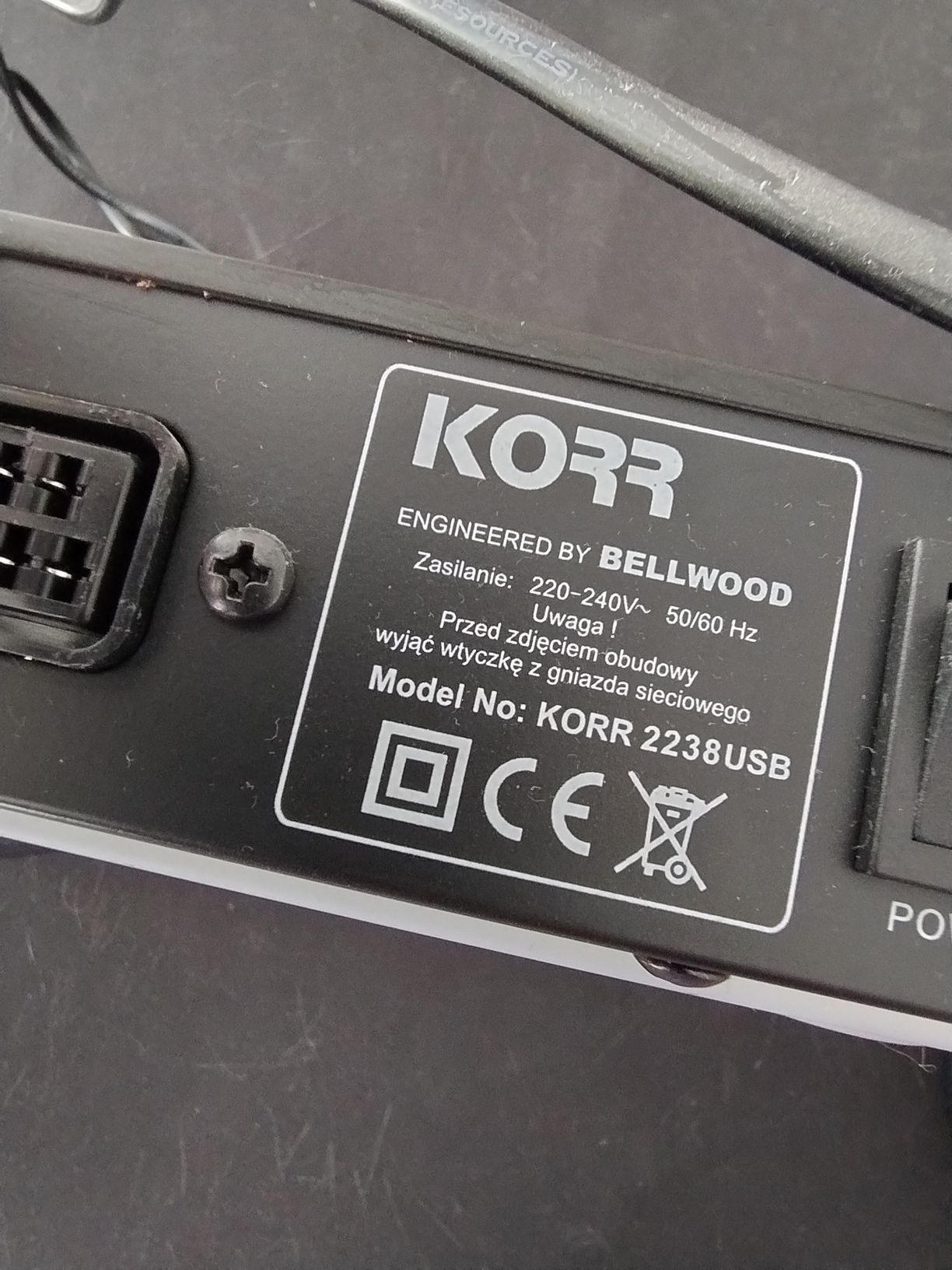 Odtwarzacz dvd korr