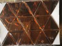 Mozaika szklana Triangle Copper