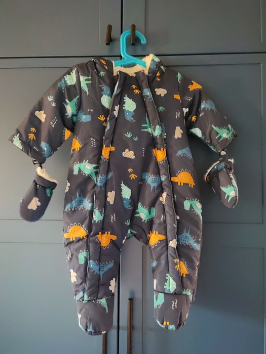 Kombinezon zimowy, 62-68, stan idealny