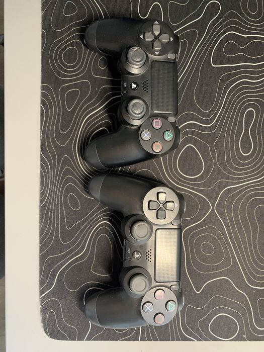 Ps4 slim 500гб +2джойстика і 4 гри б/у