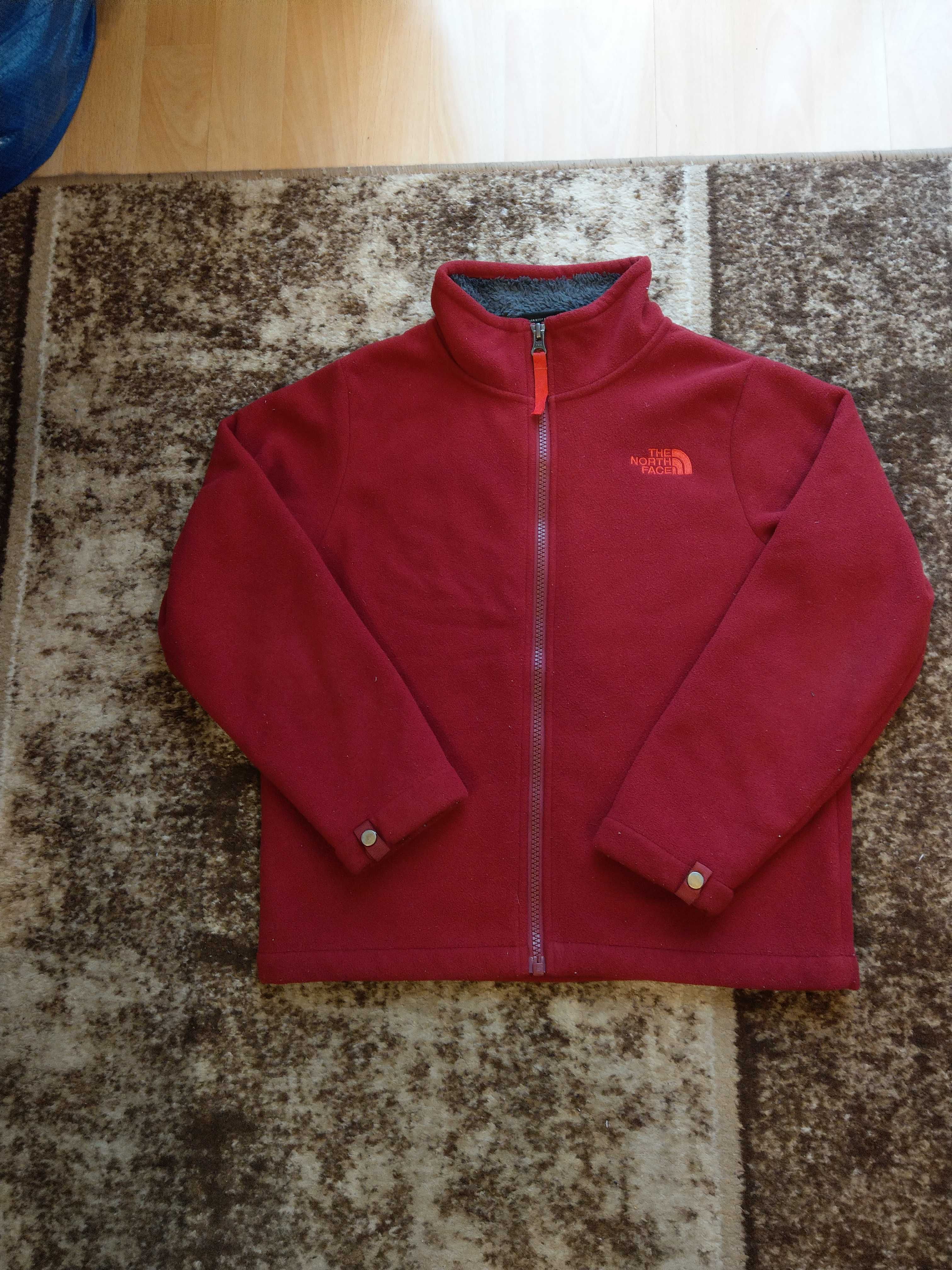 bluza polarowa dziecieca The North Face haft logo