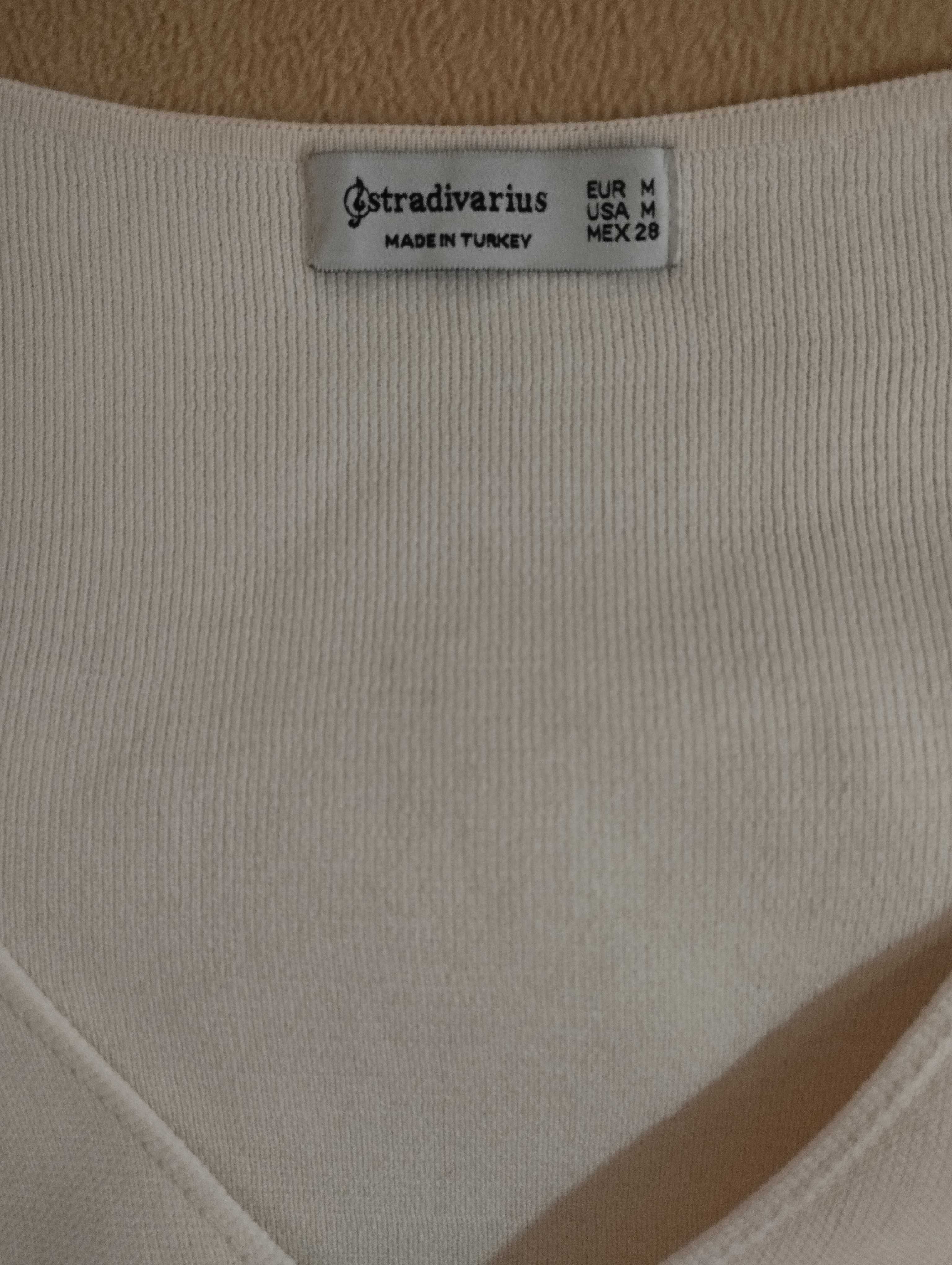 Camisola malha bege Stradivarius