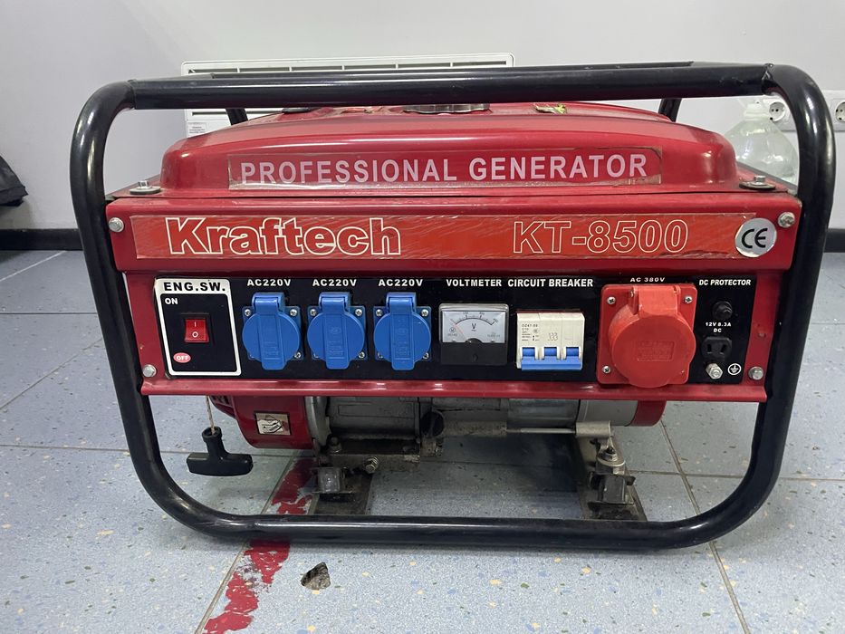 Генератор бензиновий Kraftech KT 8500W