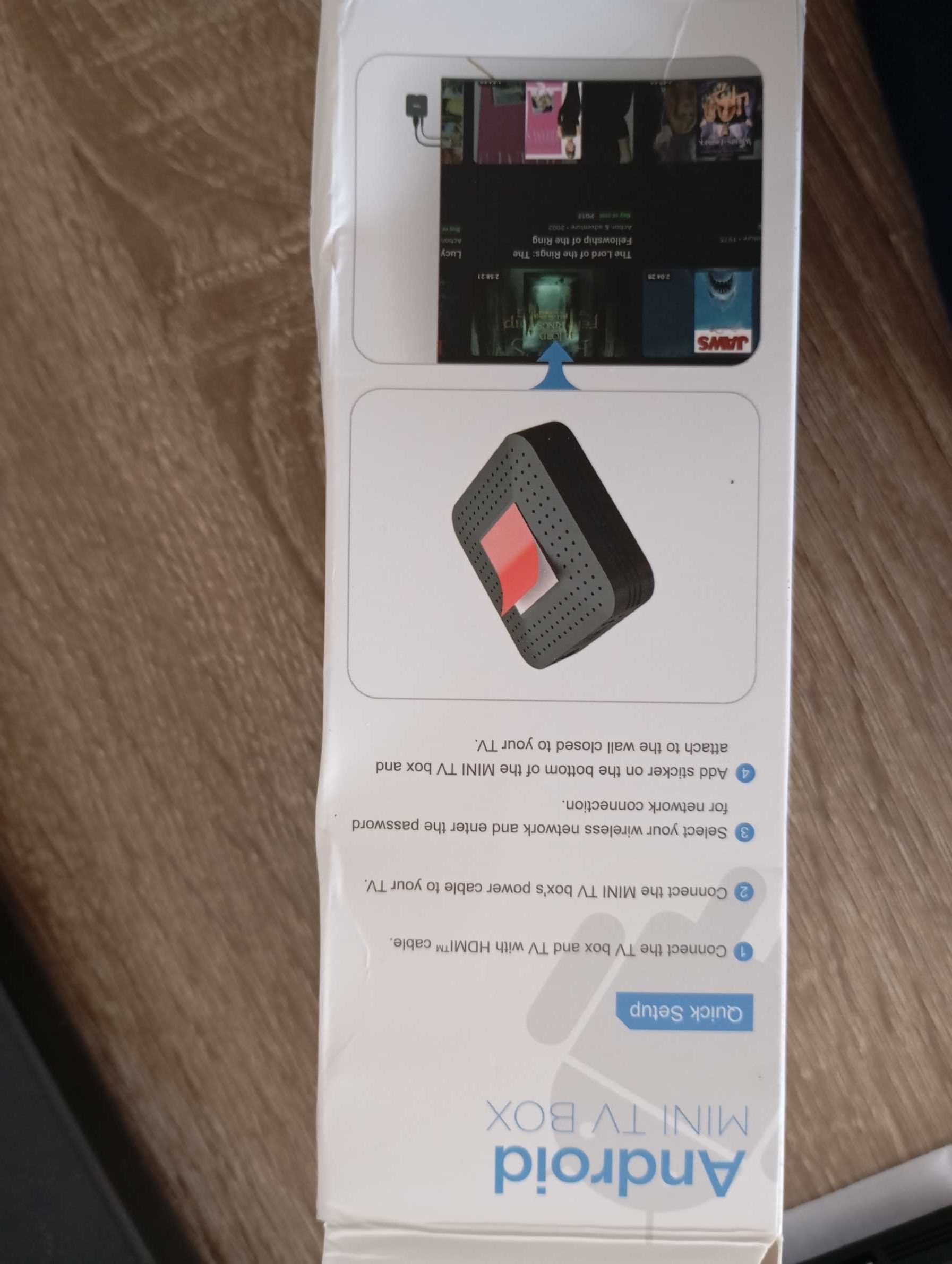 Box Android TANIX 4K 8GB WIFI