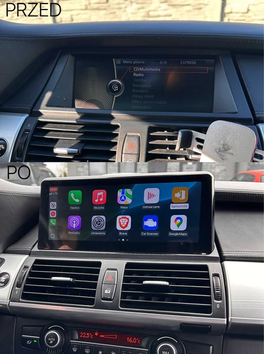 MONTAŻ GRATIS Radio Android do BMW X3 X4 X5 X6 Android Auto+CarPlay