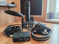 Mikrofon RODE NT1 + słuchawki Audio Technica