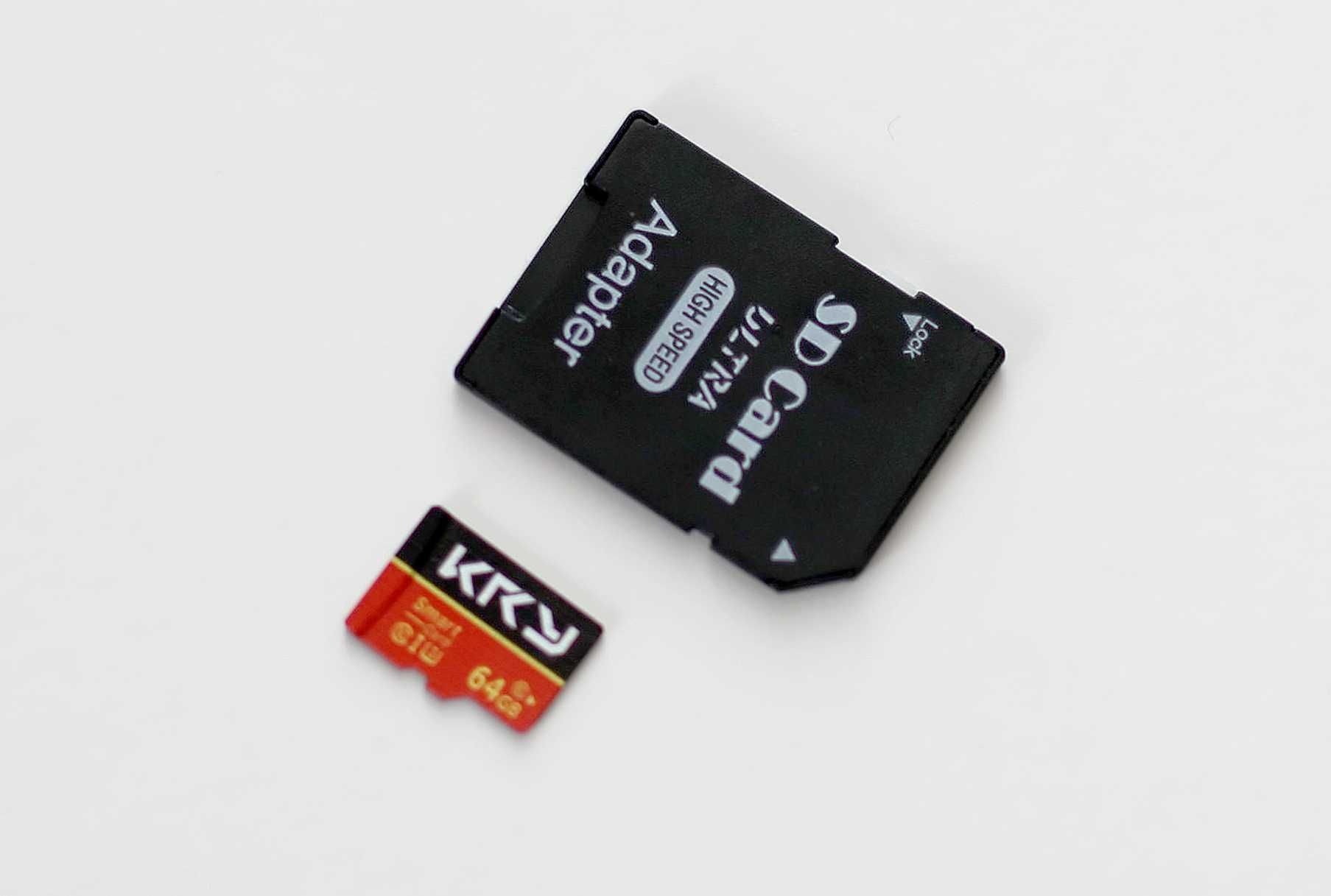 KRY карта пам'яті microSDXC 64GB Class 10 + SD адаптер