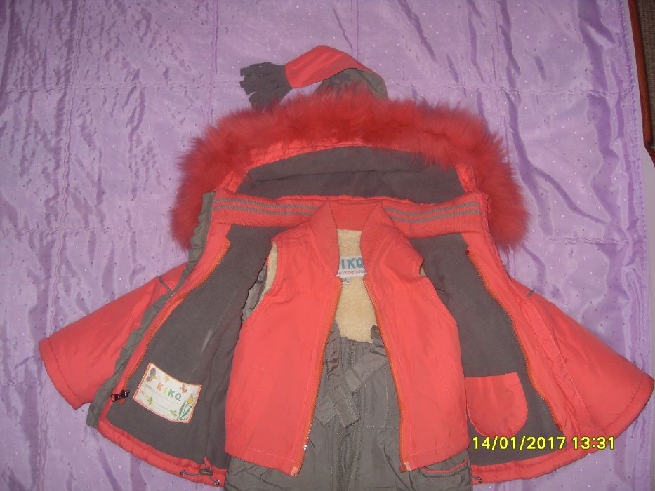Зимовий костюм KIKQ для дівчинки