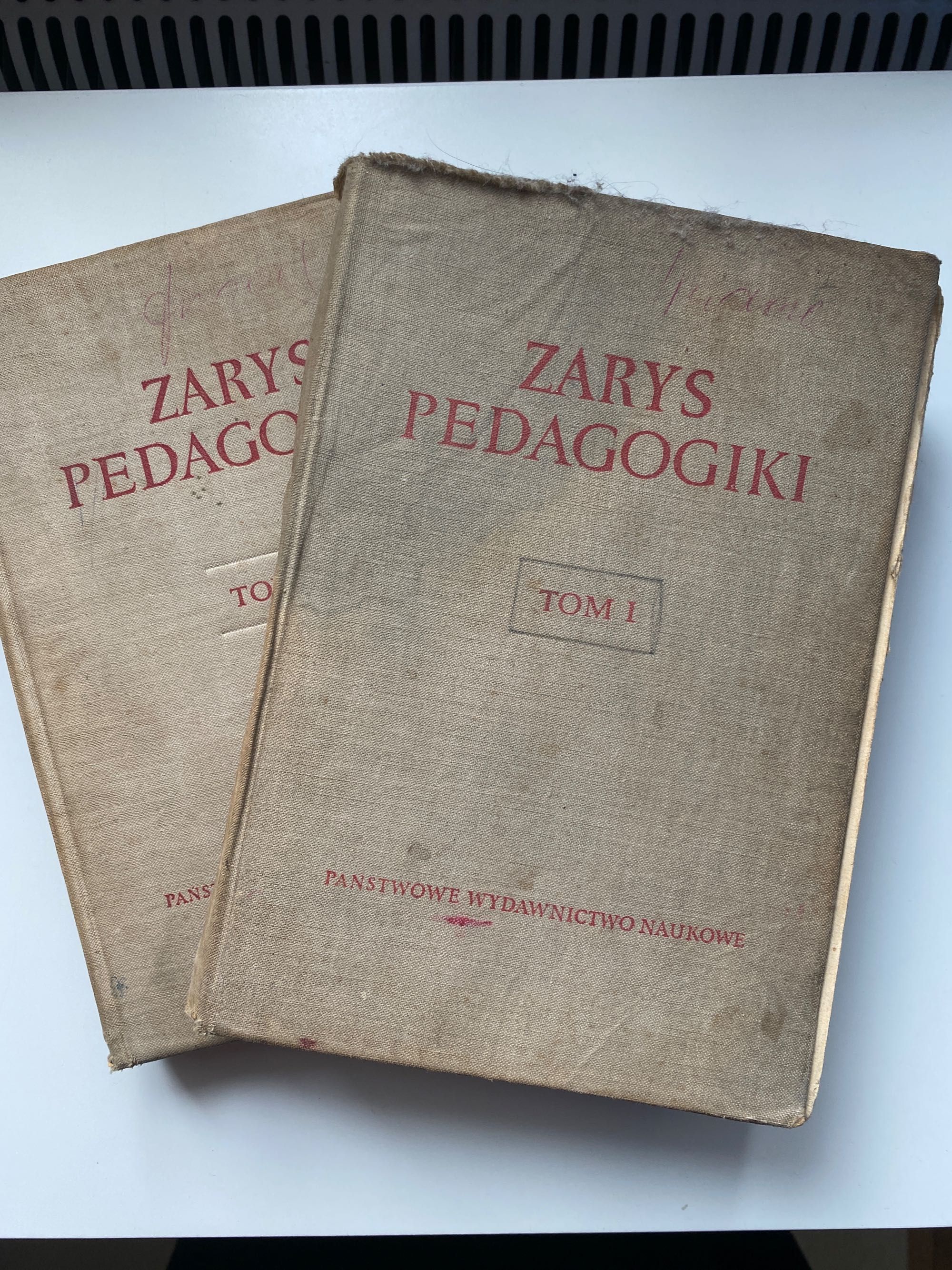 "Zarys pedagogiki" B. Suchodolski Tom I i II