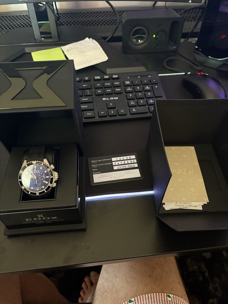 Edox Sky Diver 70’s
