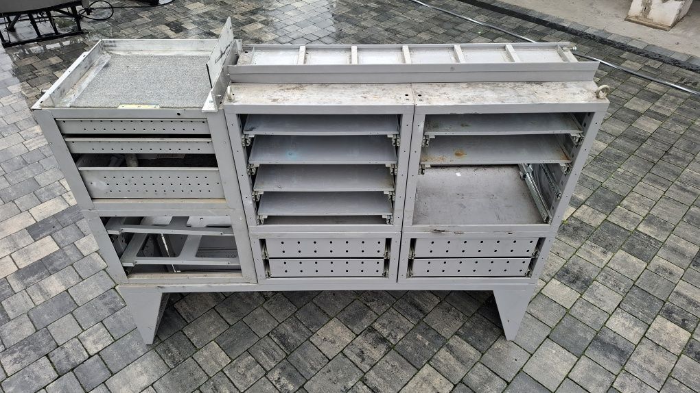 Regał Sortimo Zabudowa Warsztatowa do busa