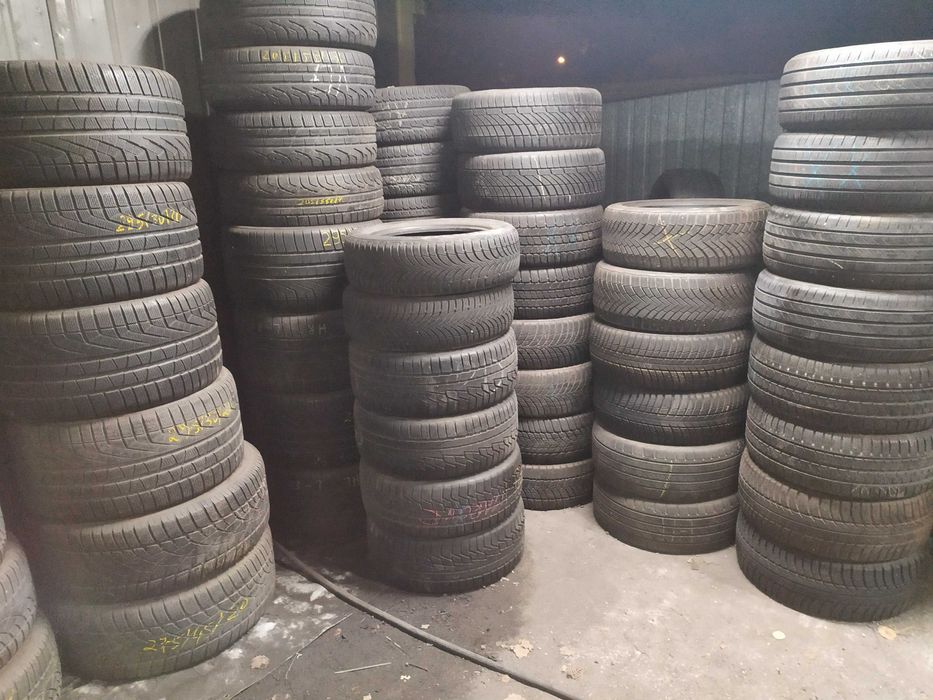 Sprzedam opony uzywane zimowe 215/65/16