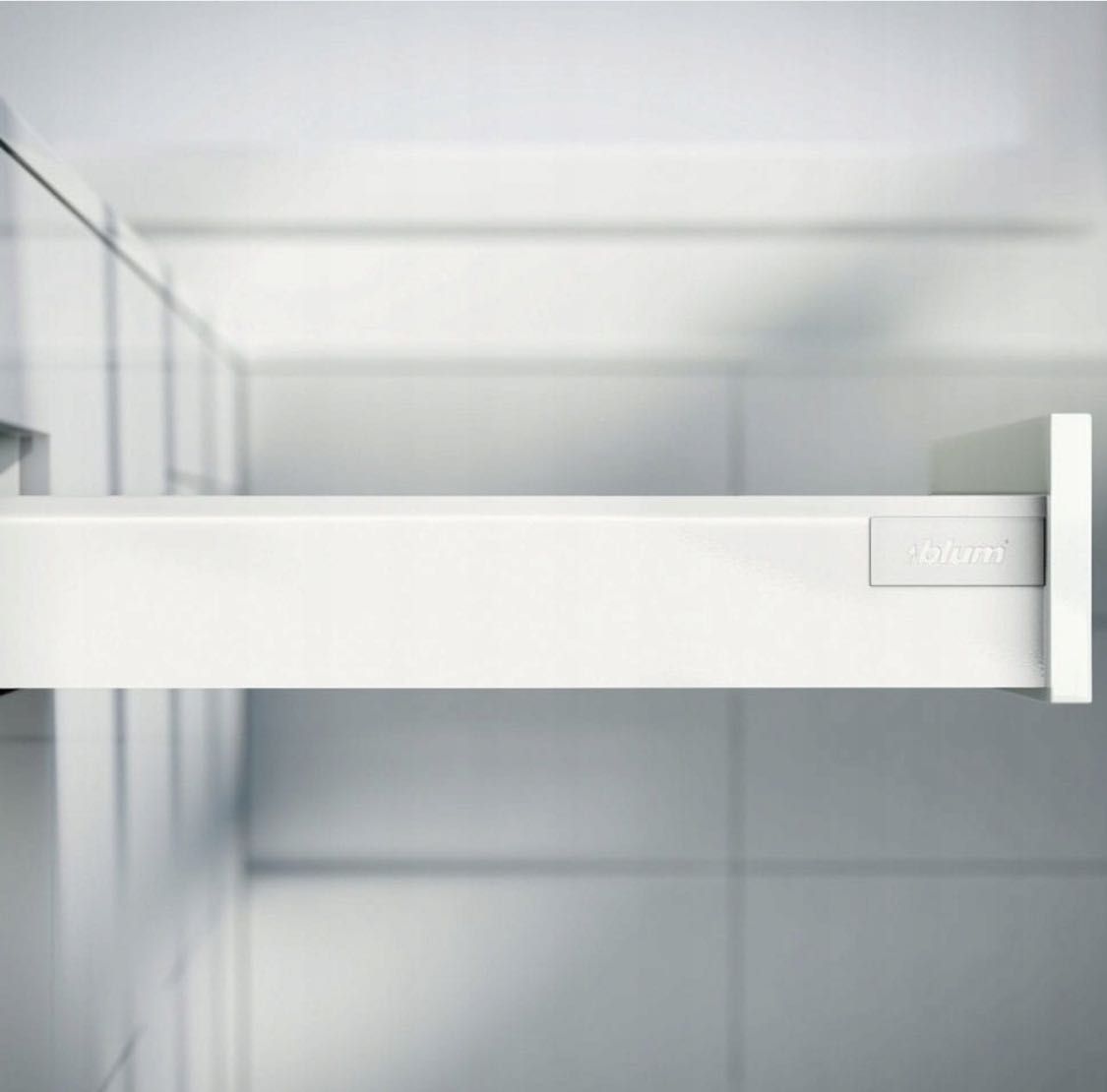 BLUM Szuflada pod piekarnik 500 mm/30 kg, wysokość N, kolor szary