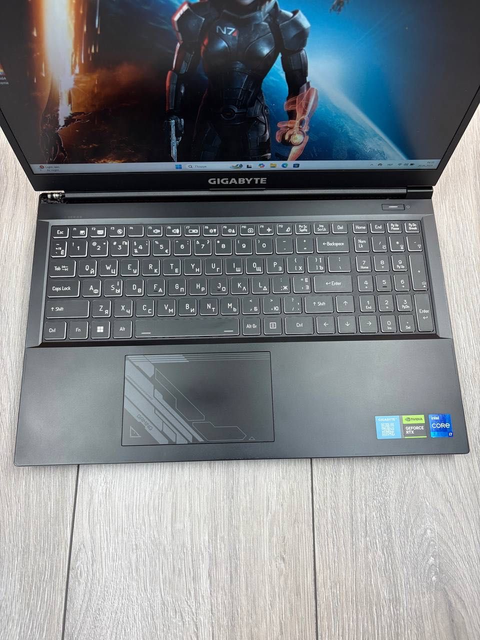 15,6ʼʼ144Гц Gigabyte G5 KF5/i7-12650H/RTX4060 8gb/512gb/16gb/DDR5-4800