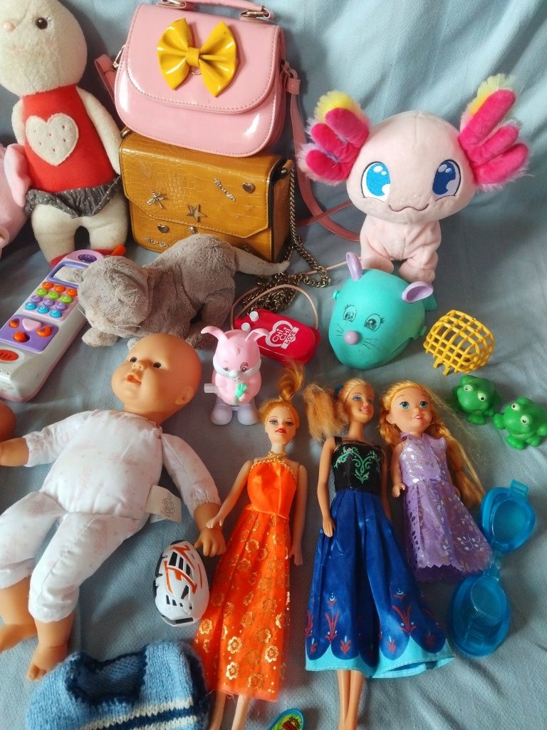 Игрушки для девочки, пакетом