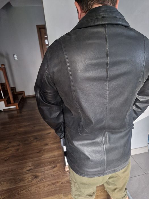 Kurtka skórzana męska c&a XL/XXL