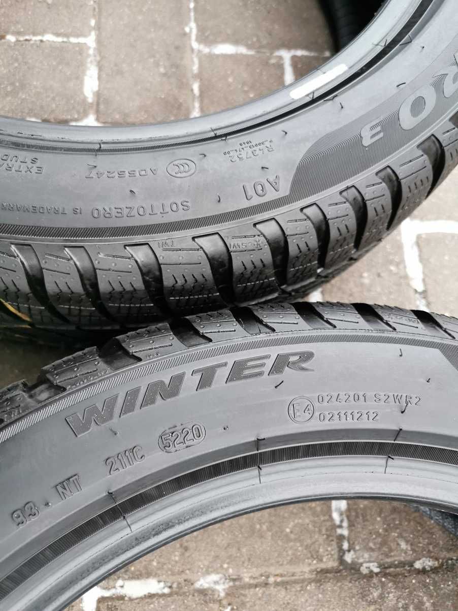 205/50 93H R17 PIRELLI Sottozero3 2021r Zimowe 5.5mm Opony 2szt