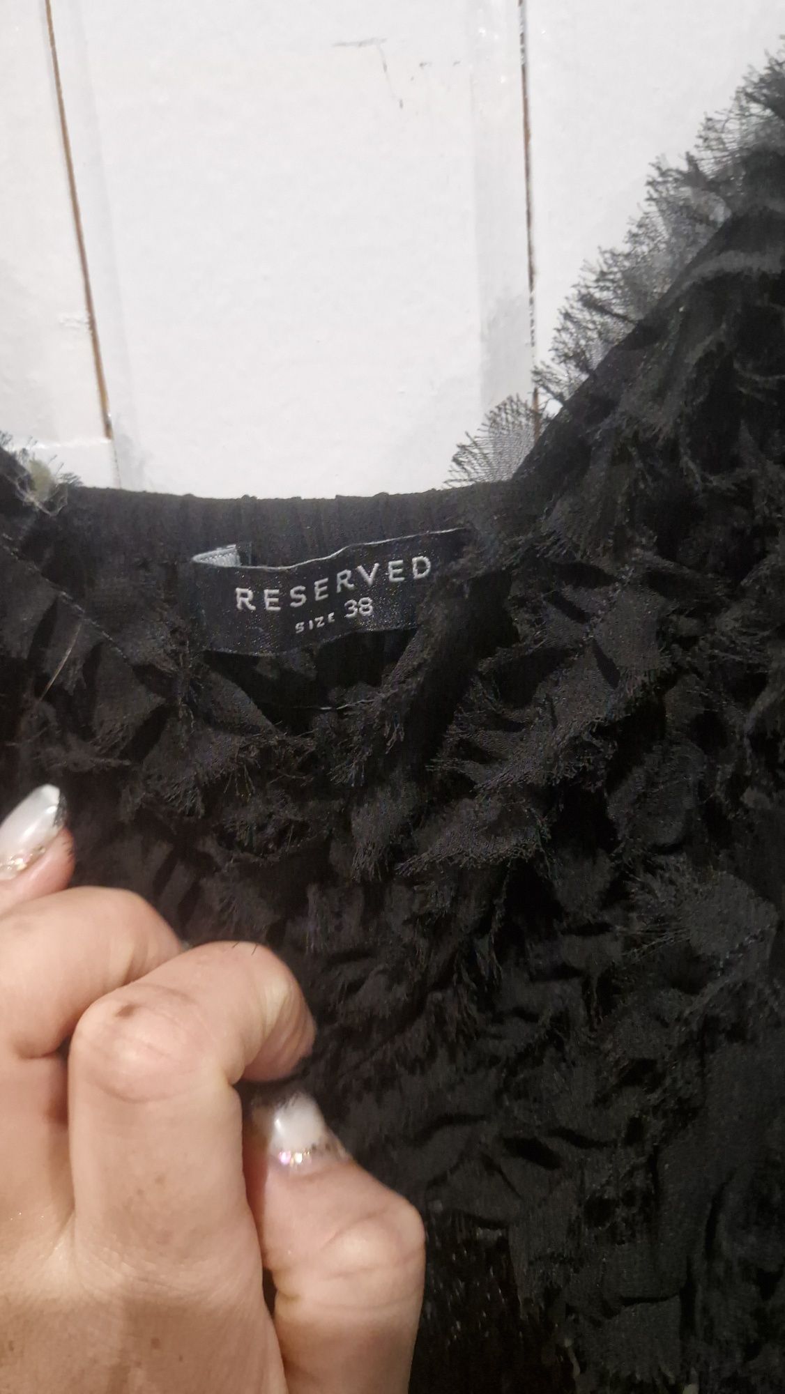 Czarna sukienka Reserved 38