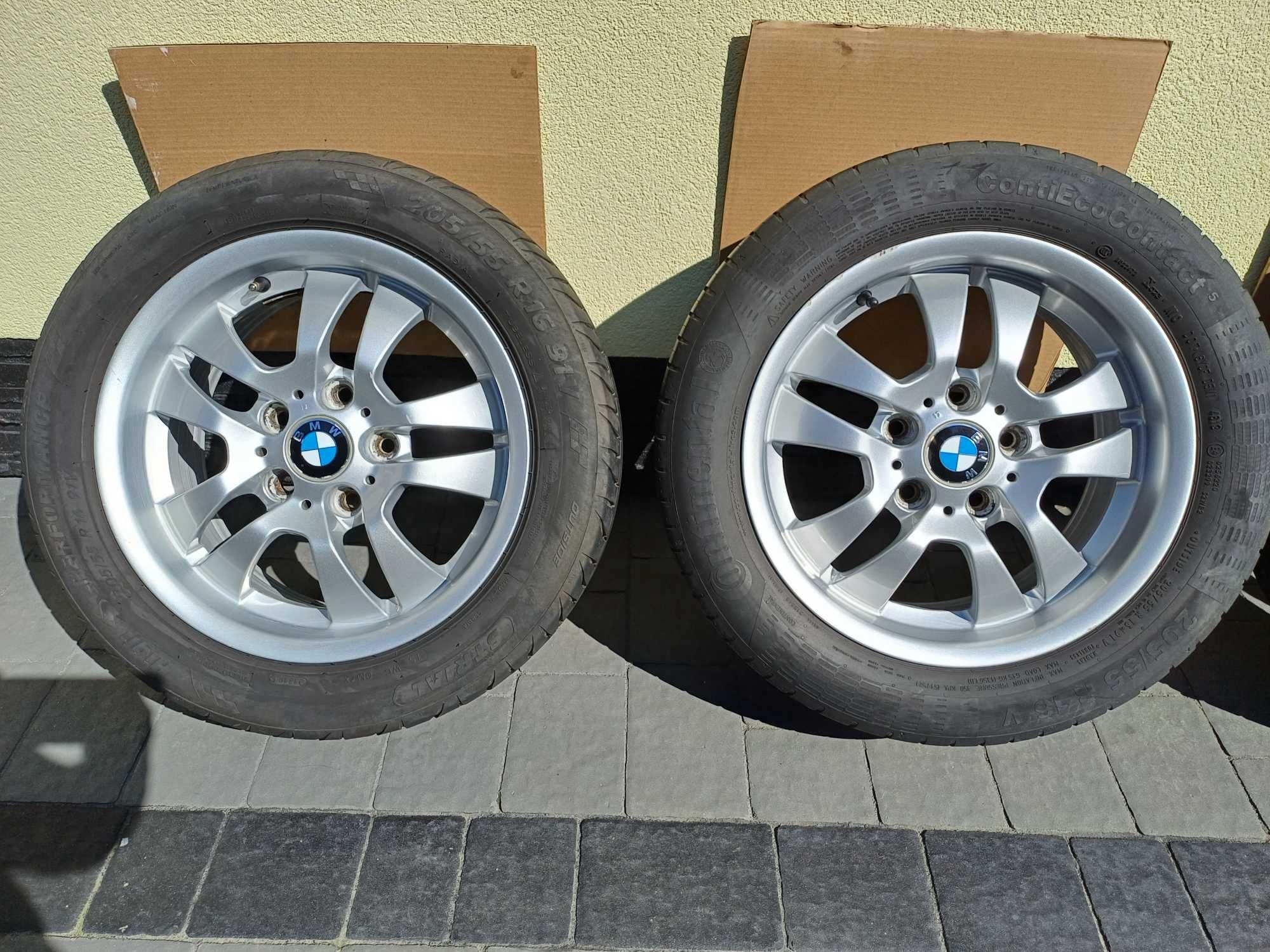 Felgi/koła aluminiowe BMW 16" z oponami 7JX16 5X120 IS34