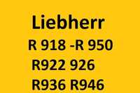 Liebherr R 918 -R 950 profesjonalna instrukcja napraw SERWISOWA