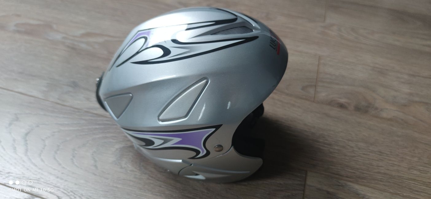 Nowy kask narciarski dziecięcy XS Lucca 48-52;cm