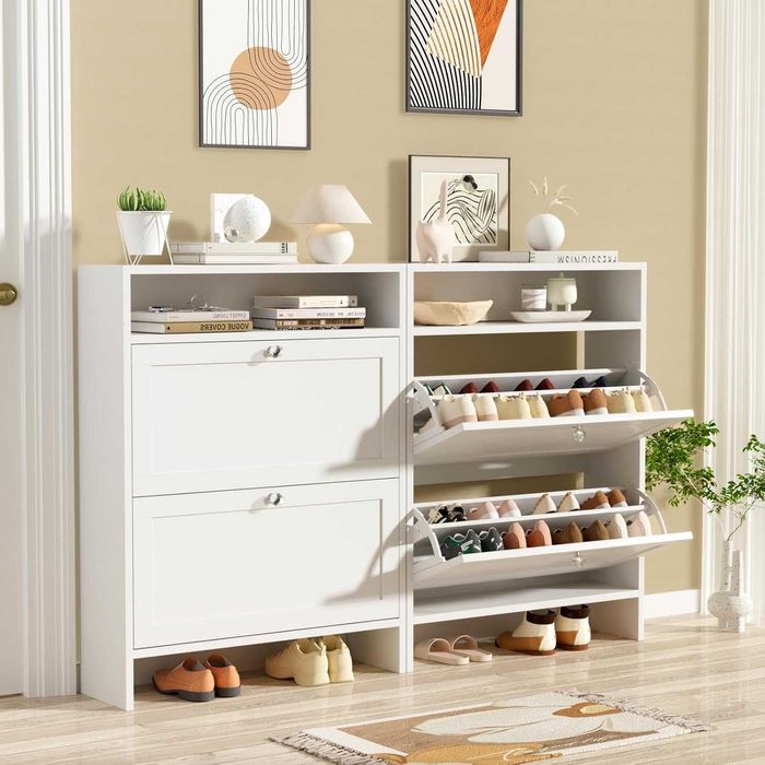 Nowa szafka na buty / uchylna / schowek / półka / 24x80x108cm / W109!