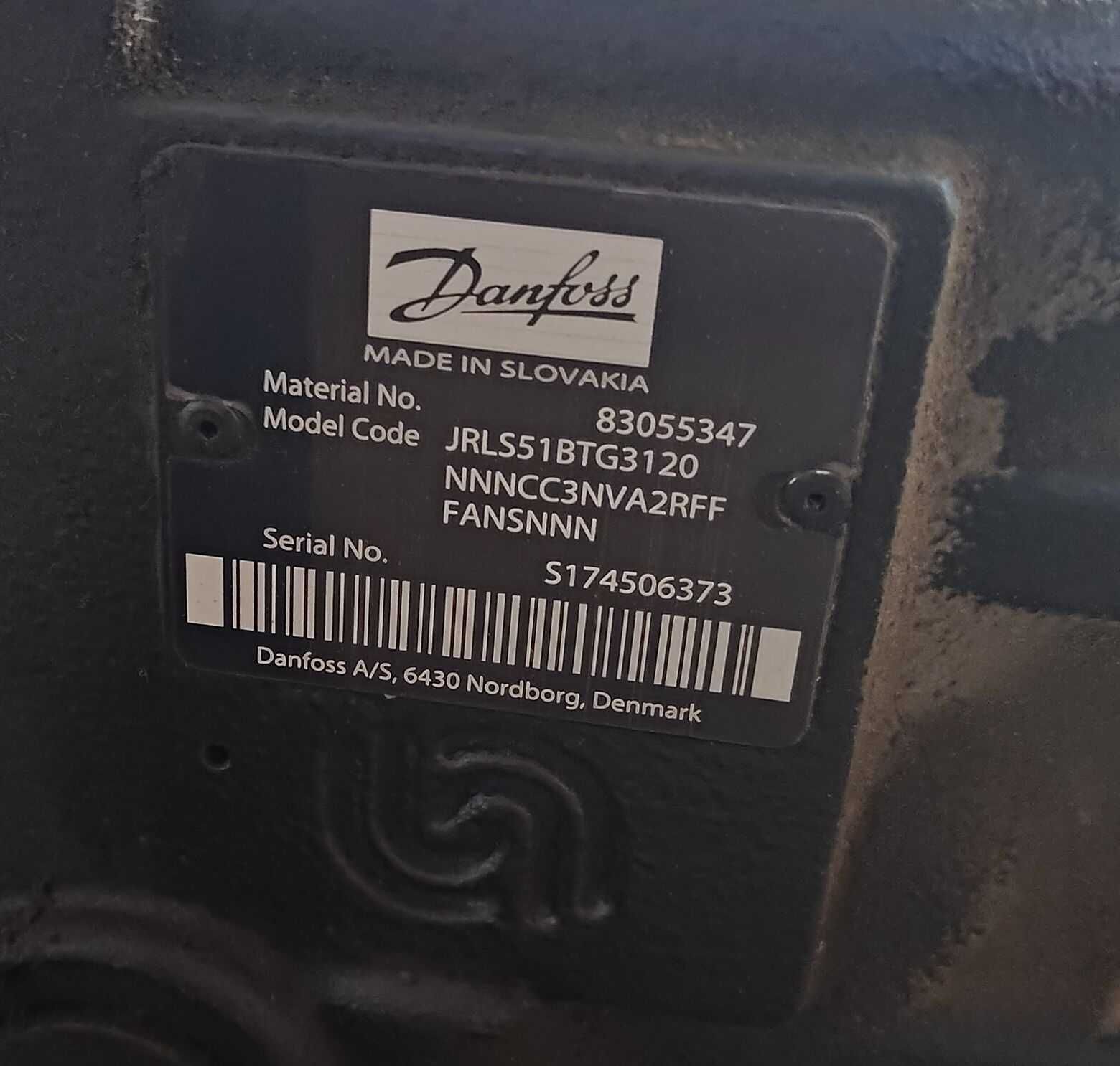 Pompa hydrauliczna tłokowa LS Danfoss JRLS51BTG3120