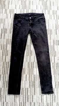 Spodnie jeansowe czarne skinny W31 L 32