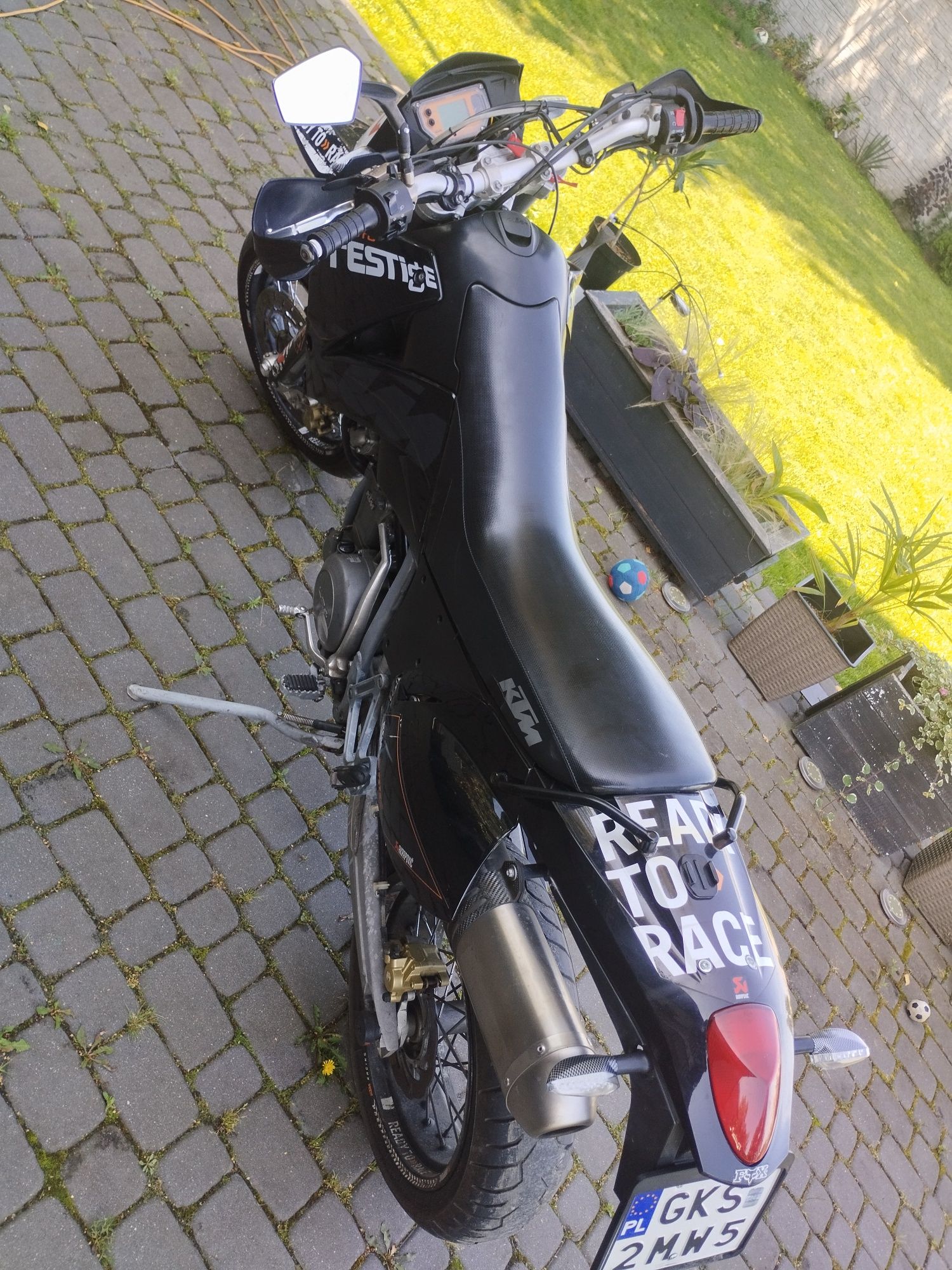KTM 640 supermoto rok 2003 zarejstrowany lub zamienie