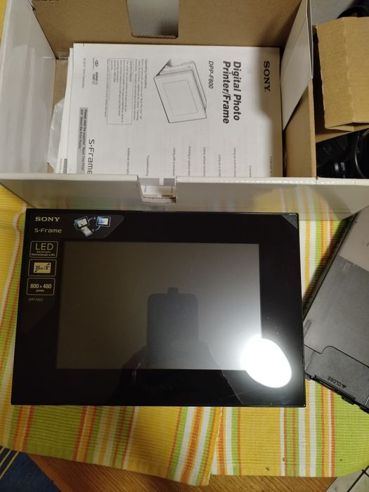 Sony DPP-F800  cyfrowa ramka drukarka.