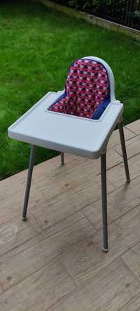 IKEA Antilop Krzesełko do karmienia z wkładką