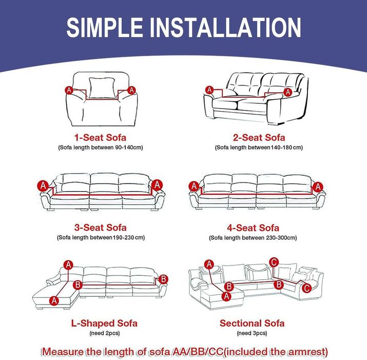 Nowy pokrowiec na sofę czteroosobową/ narzuta 230-300cm kremowy !1647!