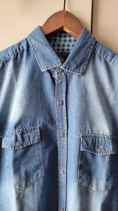 Jeansowa koszula damska jeans denim rozm.L