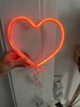 Neon serce forever licht USB/baterie