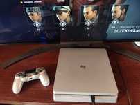 Konsola ps4 PlayStation 4 Silver Edition + pad,okabl. + GTA 5 gra